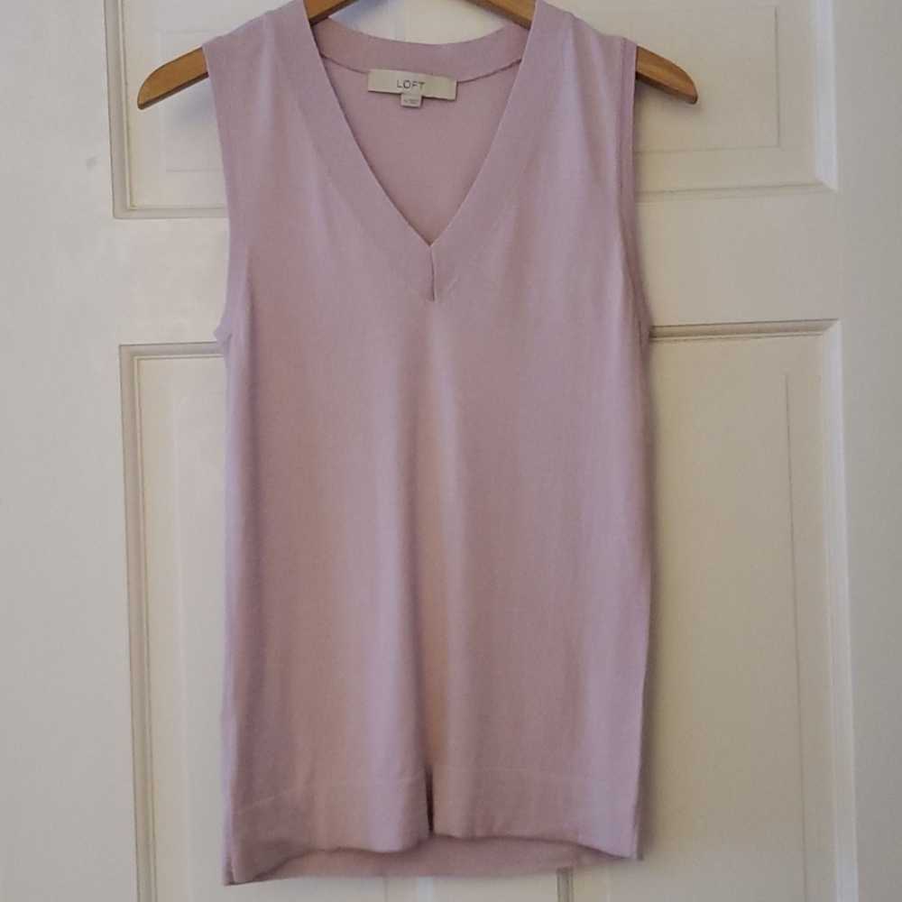 LOFT sweater tank